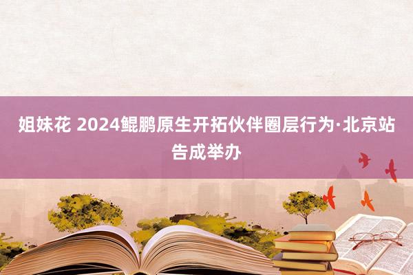 姐妹花 2024鲲鹏原生开拓伙伴圈层行为·北京站告成举办