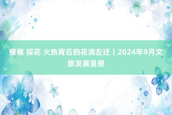 瘦猴 探花 火热背后的花消左迁丨2024年9月文旅发展呈报