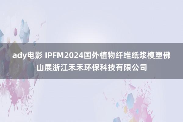 ady电影 IPFM2024国外植物纤维纸浆模塑佛山展浙江禾禾环保科技有限公司