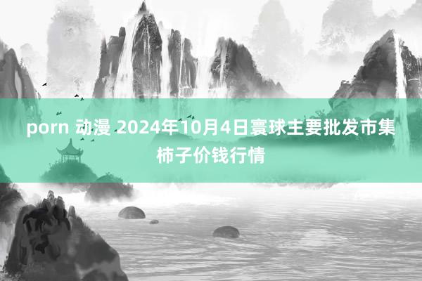 porn 动漫 2024年10月4日寰球主要批发市集柿子价钱行情