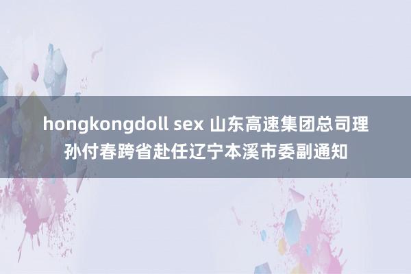 hongkongdoll sex 山东高速集团总司理孙付春跨省赴任辽宁本溪市委副通知