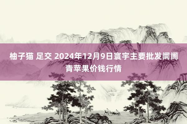 柚子猫 足交 2024年12月9日寰宇主要批发阛阓青苹果价钱行情