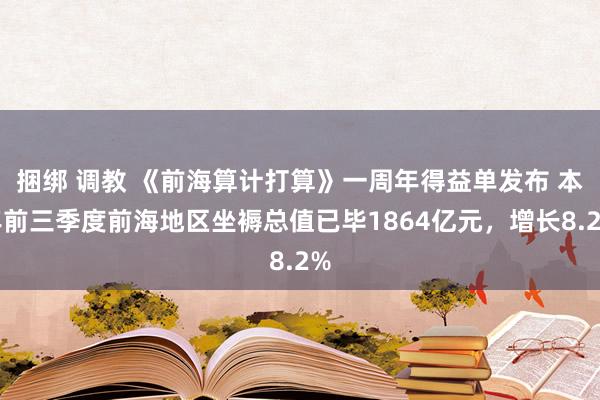 捆绑 调教 《前海算计打算》一周年得益单发布 本年前三季度前海地区坐褥总值已毕1864亿元，增长8.2%