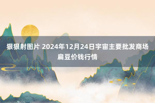 狠狠射图片 2024年12月24日宇宙主要批发商场扁豆价钱行情